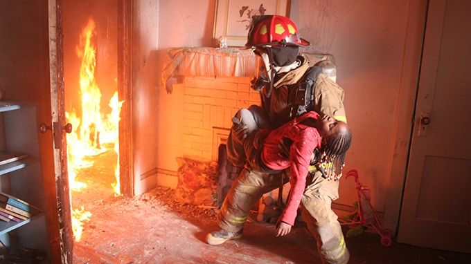 Saving the Firefighter by Donna K. Weaver