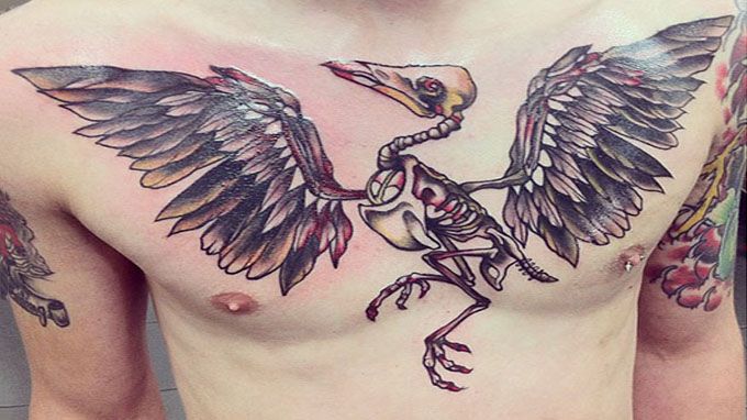 Bird-Chest-Tattoos-for-Men