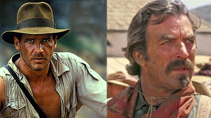 Indiana Jones_Harrison Ford_Tom Selleck