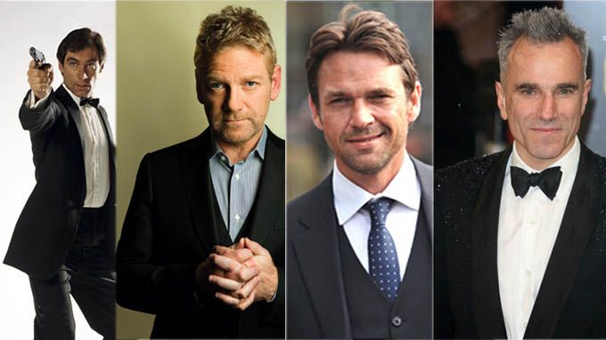 James Bond_Pierce Brosnan_Daniel Day-Lewis_Kenneth Branagh_Dougray Scott