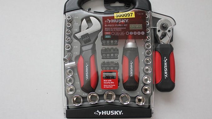 Husky 45 deals piece stubby set