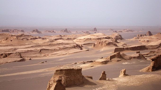 lut desert iran hottest place