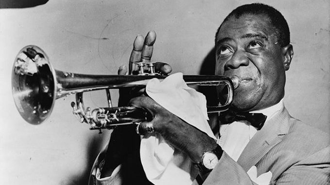 Louis_Armstrong - famous trumpet players