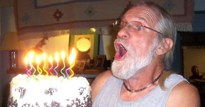 What are some fun birthday ideas for an elderly man?