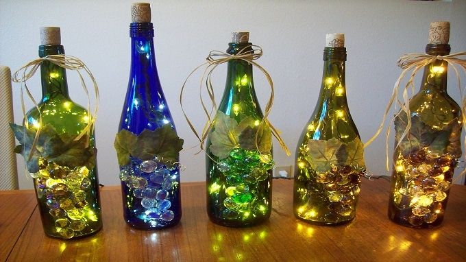 Wine Bottle Lights