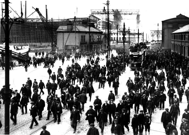 Workers from the Titanic