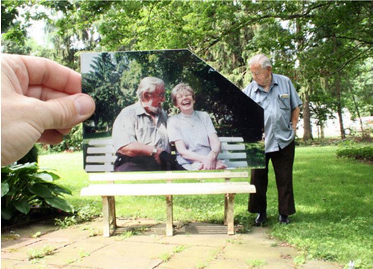 Memories of time spent on a bench