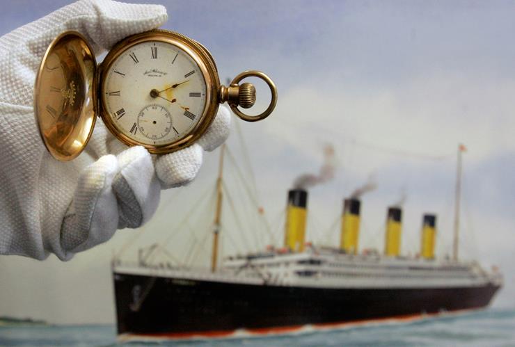 Gold Plated Watch - Titanic