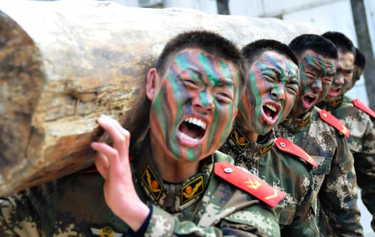 China Paramilitary Training