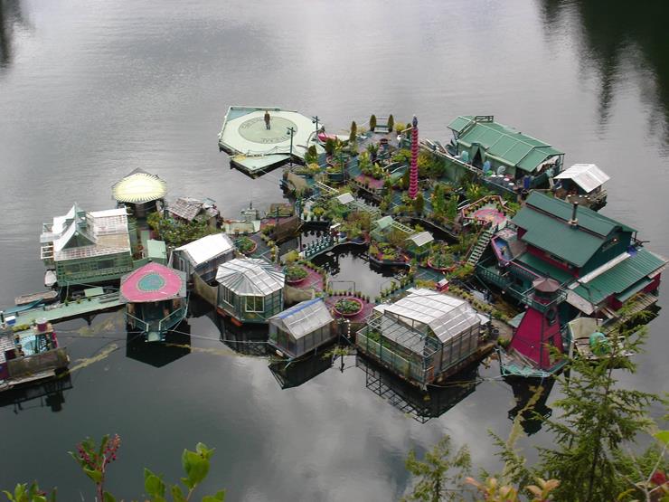 Floating Island Home