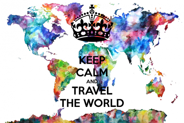 Keep Calm and Travel the World