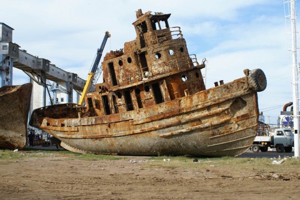 Shipwreck at Mar Del Plata