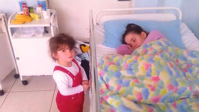 Danijela Kovacevik bersama anak kesayangannya