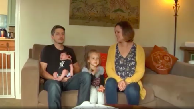 Victoria Williams bersama keluarga