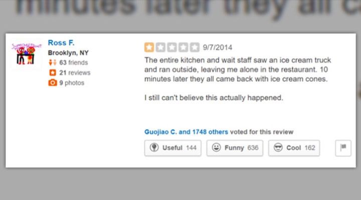 Yelp Reviews That Will Make You Lose 